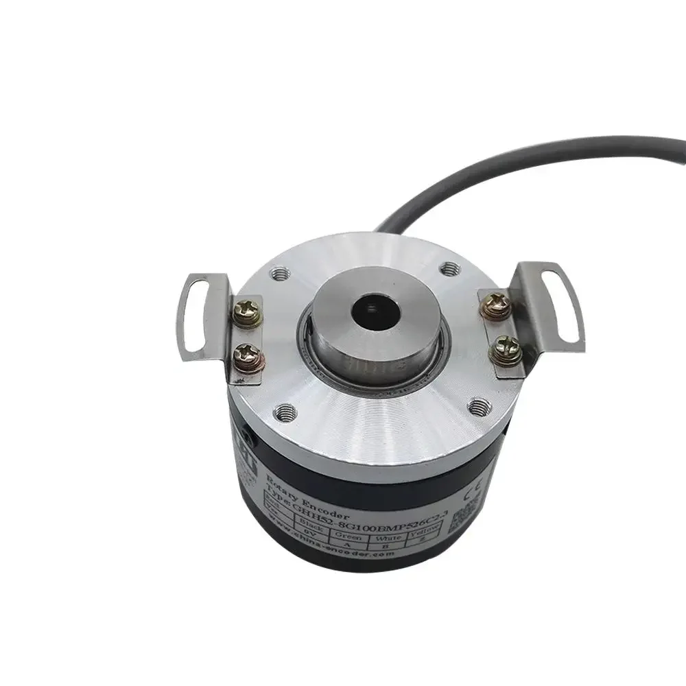 

52mm outer 8mm Hollow Shaft Incremental encoder 100ppr 3600ppr Push pull output Optical Rotary Encoder