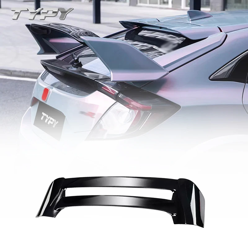 

Car MUGEN Style Rear Window Roof Spoiler Rear Roof Spoiler wing For Honda Civic Hatchback 2021