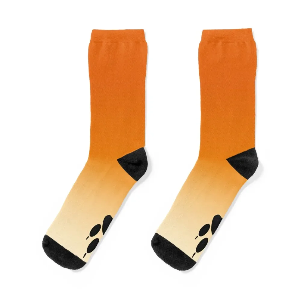 

Red Fox Cute and Funny Animal Paw Socks Thermal man winter Christmas Run Women Socks Men's