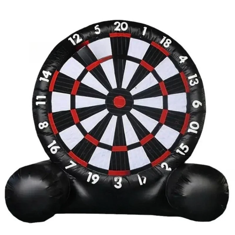 

Outdoor inflatable target sports props are 100% successful team building props sticky music Jiugongge football dart board