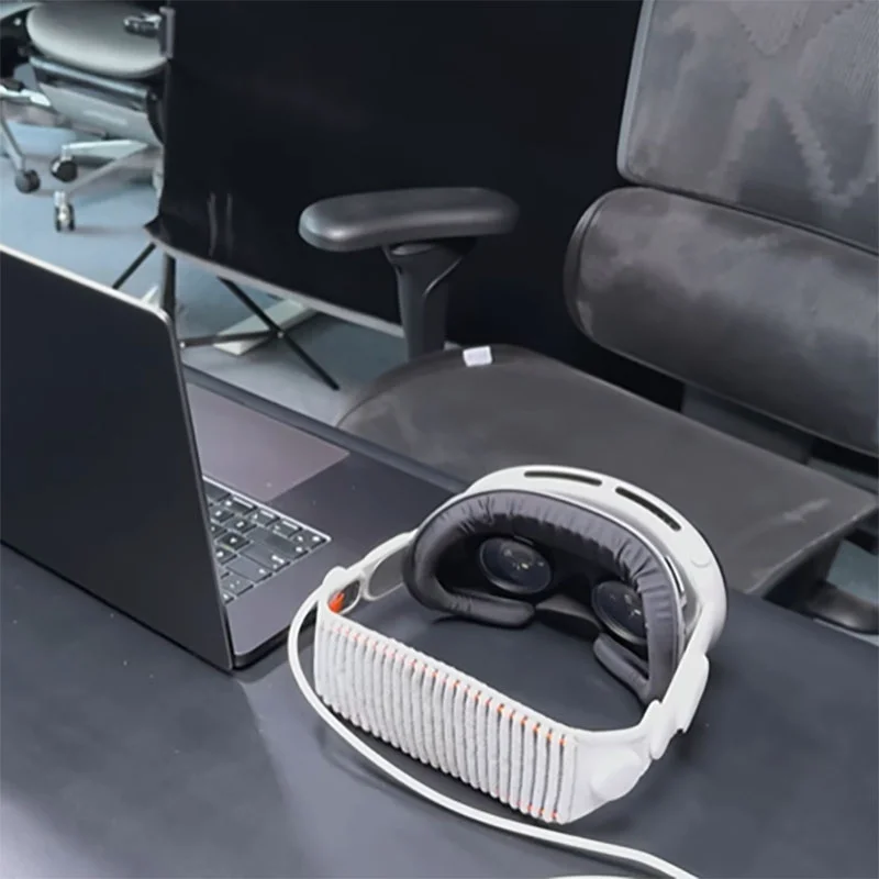 For Apple Vision Pro Replacement Lightproof Defogging Magnetic Facial Interface Bracket PU Leather Sponge Face Mask Cover Pad