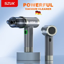 SZUK Mini Vacuum Cleaner Portable High Power Blower Wireless Cleaning Machine Handheld Electric Turbo Blower Car Home Appliances