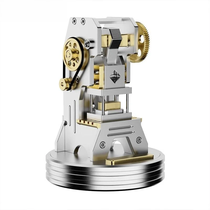 Electric punch ornament High sense office desktop metal mechanical model Crafts
