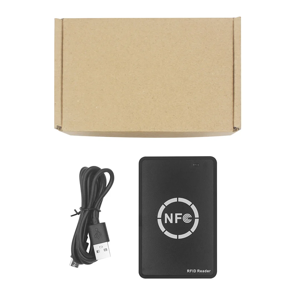 Smart Access Control Card Copier 13.56MHz/125KHz/250KHz 125KHz Card Duplicator Free Software 13.56MHz Encrypted Card Decoder