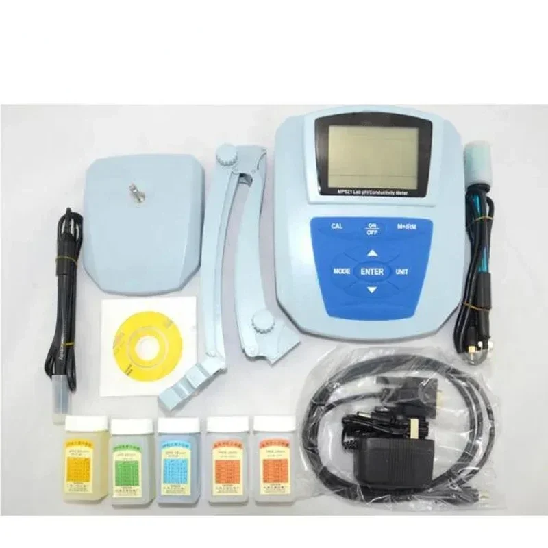 

pH + Conductivity Double-Parameter measurement meter MP521 Lab pH Conductivity Meter Hot sales