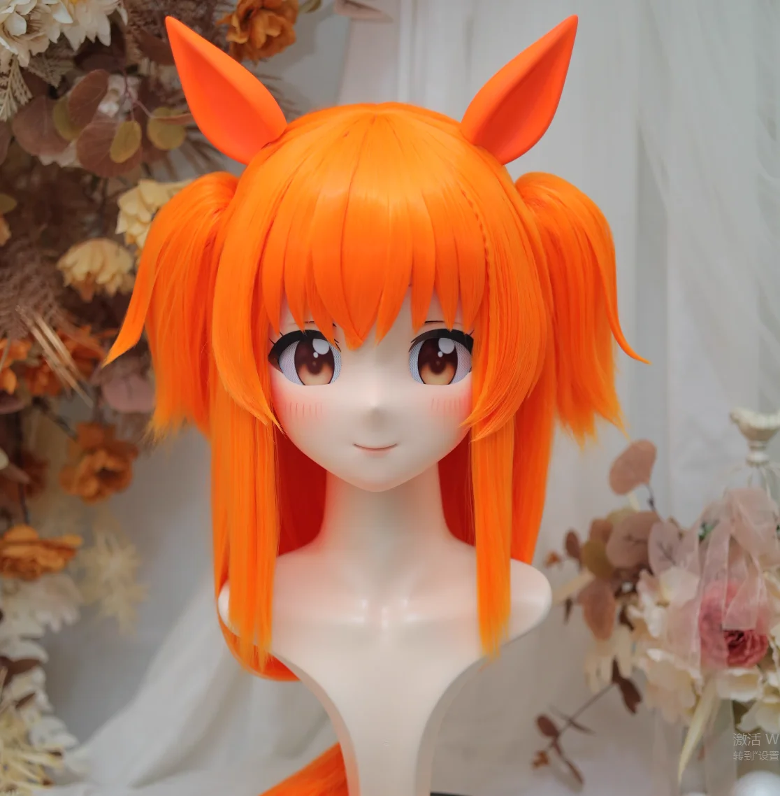 

(NFD311-42)Customize Full Head With Lock Pretty Female/Girl Japanese Animego Character Kig Cosplay Kigurumi Mask Crossdress Doll