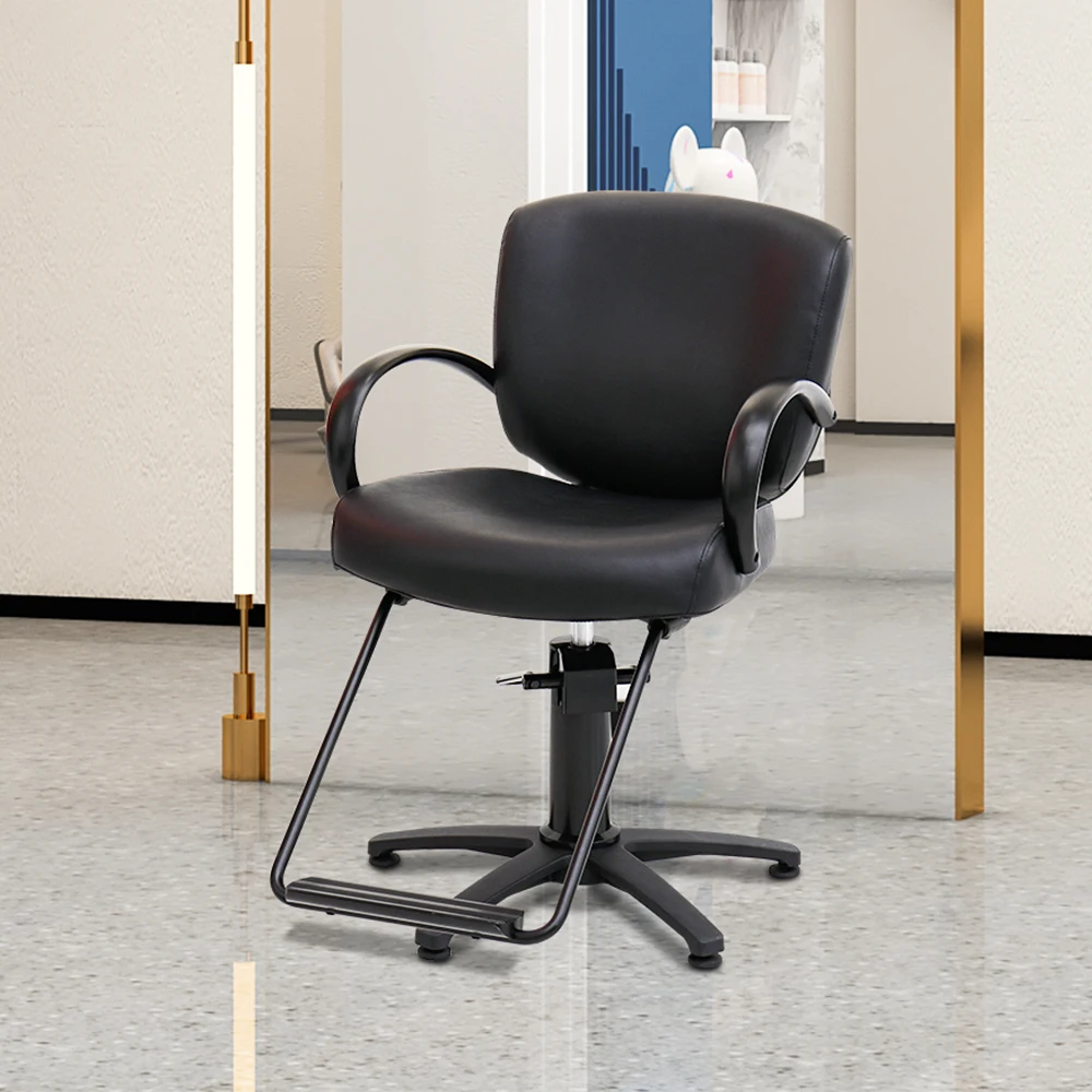 Professional Luxury Barber Chair Modern Aesthetic Nordic Glamour Barber Chair Beautiful Unique Kapperstoel Hair Furniture