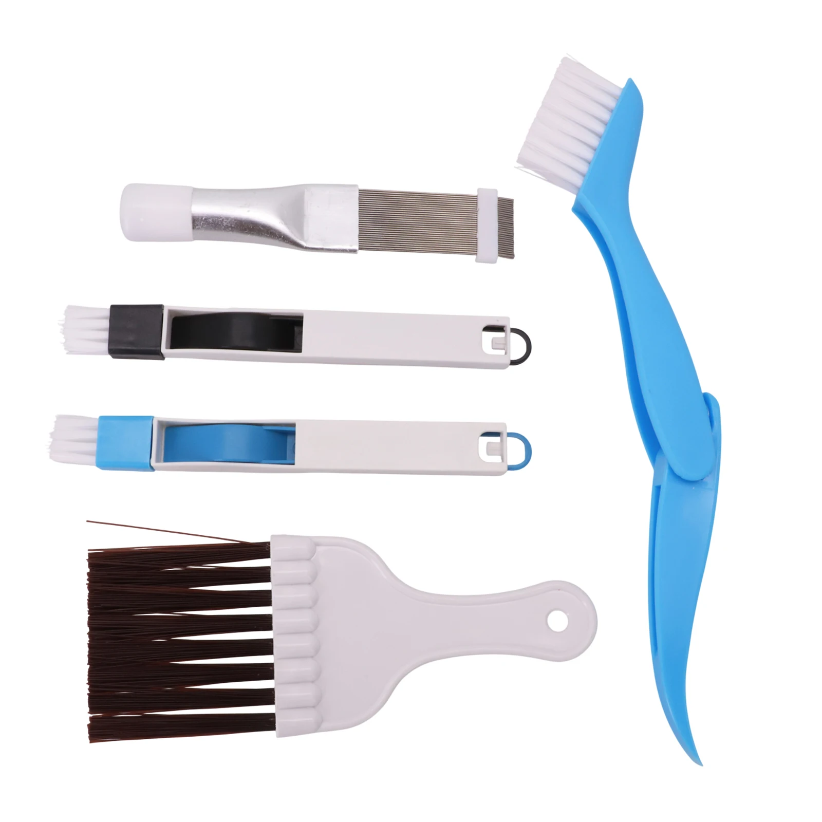 Dust Removal Brush Air Conditioner Brush Efficient Dust Removal Flexible Handling Kit For Refrigerator Maintenance As Shown