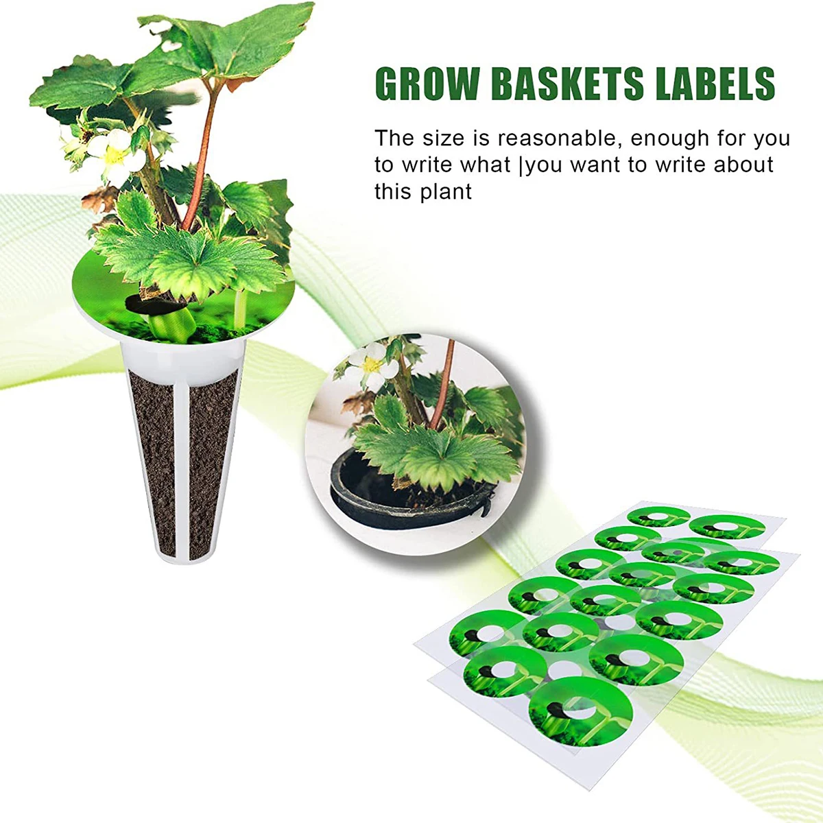 Seed Pod Kit Soilless Vegetable Planting Plant Light Indoor Hydroponic Planting Kit With Sunshade Sticker B Plant Label Set