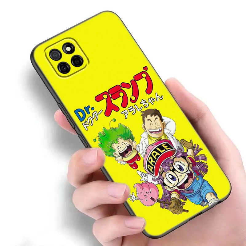 Custodia Anime Dr Slump Arale per Samsung A13 A22 A24 A32 4G A14 A23 A25 A34 A52S A53 A54 A73 5G A11 A12 A31 A33 A50 A51 A70 A71 A72