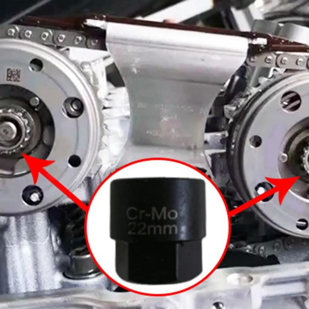 

1/2 Inch Drive Camshaft Sleeve Socket Chrome Molybdenum Steel Tool for BMW B38 B46 B48 B58