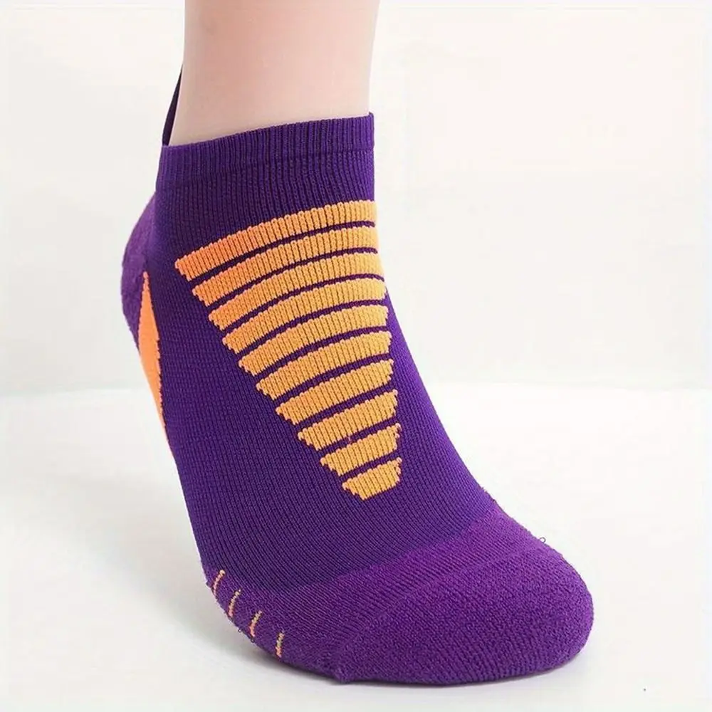 1 Pair Comfortable Cushioning Breathable Performance Low-Top Ankle Sports Running Socks Football Socks Soccer Socks