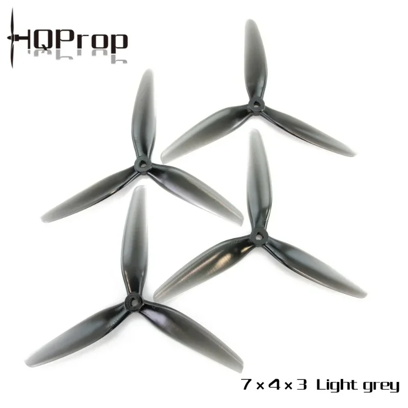 HQPROP 7X4X3 7040 3-Blade (2CW+2CCW) PC Propeller for RC FPV Freestyle 7inch Long Range LR7 Cinelifter Drones DIY Parts