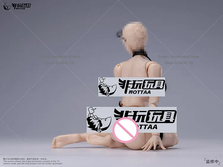 Notaman NT-04 масштаб 1/12, женщина-солдат, сексуальное супер подвижное суставное тело, 6-дюймовая фигурка Serena/Xiao, тело с клыками