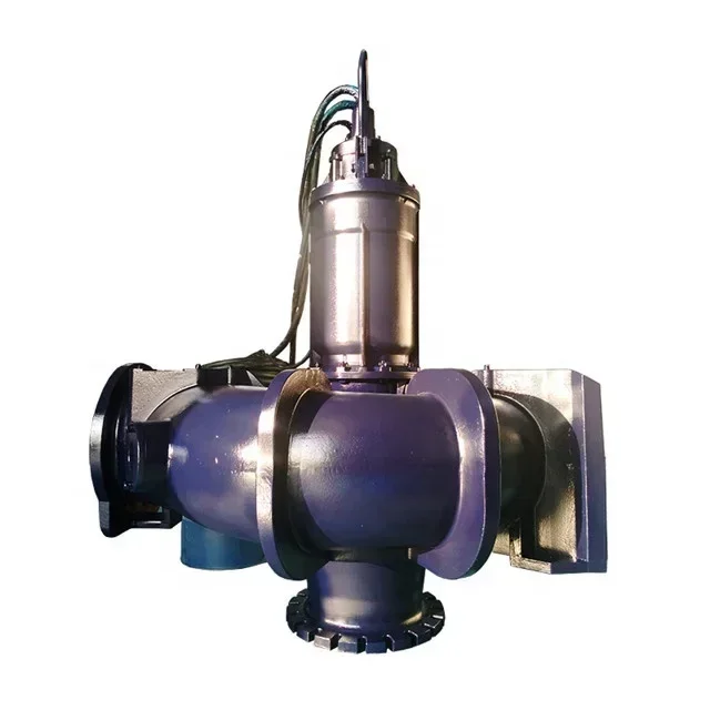 Hot sales Submersible screw centrifugal pump has the characteristics of strong sewage discharge capacity and no blockage