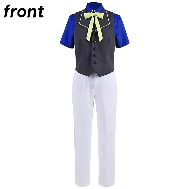 مشروع كوسبلاي كاميشيرو روي ، مسرح سيكاي الملون! الفذ العجائب تأثيري زي مع شعر مستعار ، بدلة كاملة ، ملابس هالوين