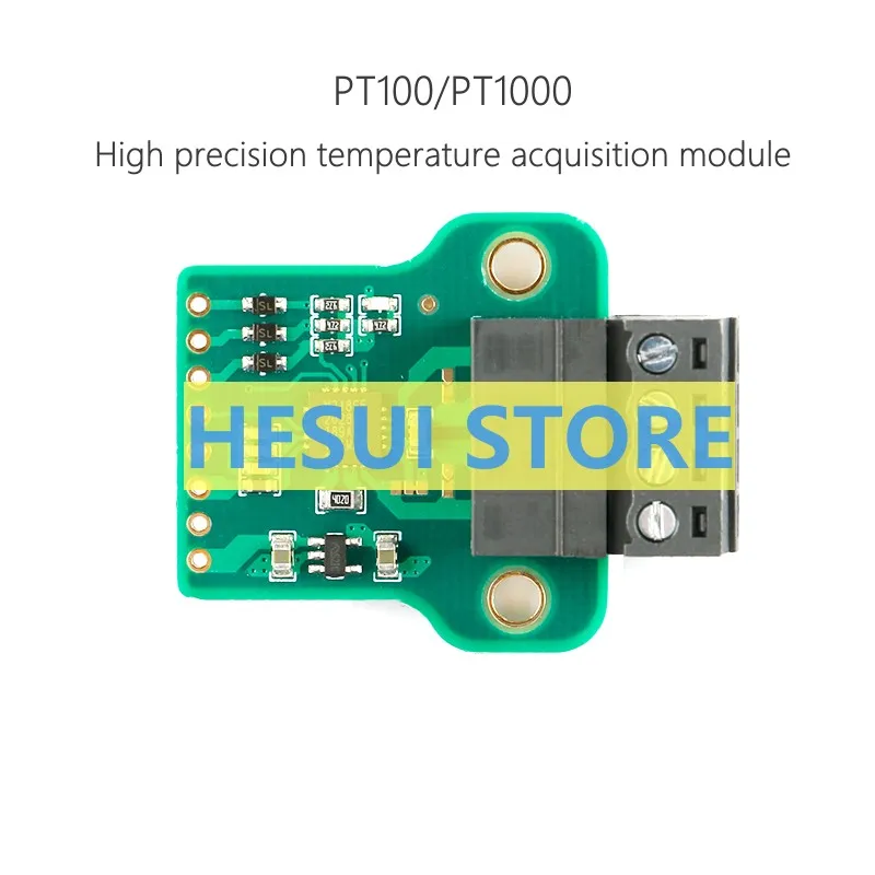 MAX31865 PT100/PT1000 High precision temperature acquisition module PT1000 low temperature drift reference resistor