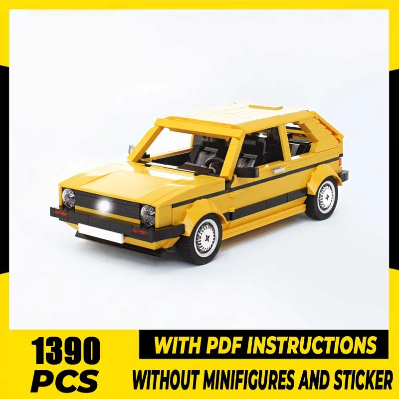 

Urban Car Model Moc Building Blocks Mk1 Champion Speed Cars Model Technology Bricks DIY Assembly Holiday Toy Set Gifts