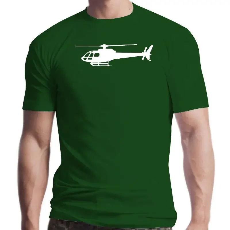 Shirt S M L XL 2XL 3XL 4xl 5xl Novelty T-Shirt New Airbus Eurocopter AS350 Helicopter T-Shirt Tee   COTTON New Arrival