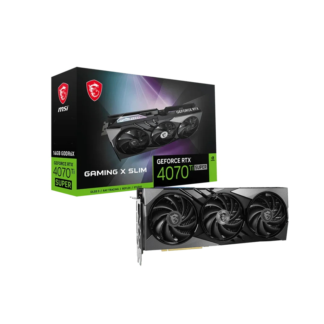 

2024 New RTX 4070 Ti SUPER 16G GAMING X SLIM Sealed Package Gaming Video Cards Gaming GPU RTX 4070 Super