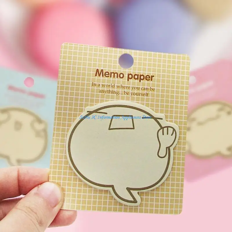 Pet Themed Design Adhesive Note Write Sheets for Office and School Use - Image 4