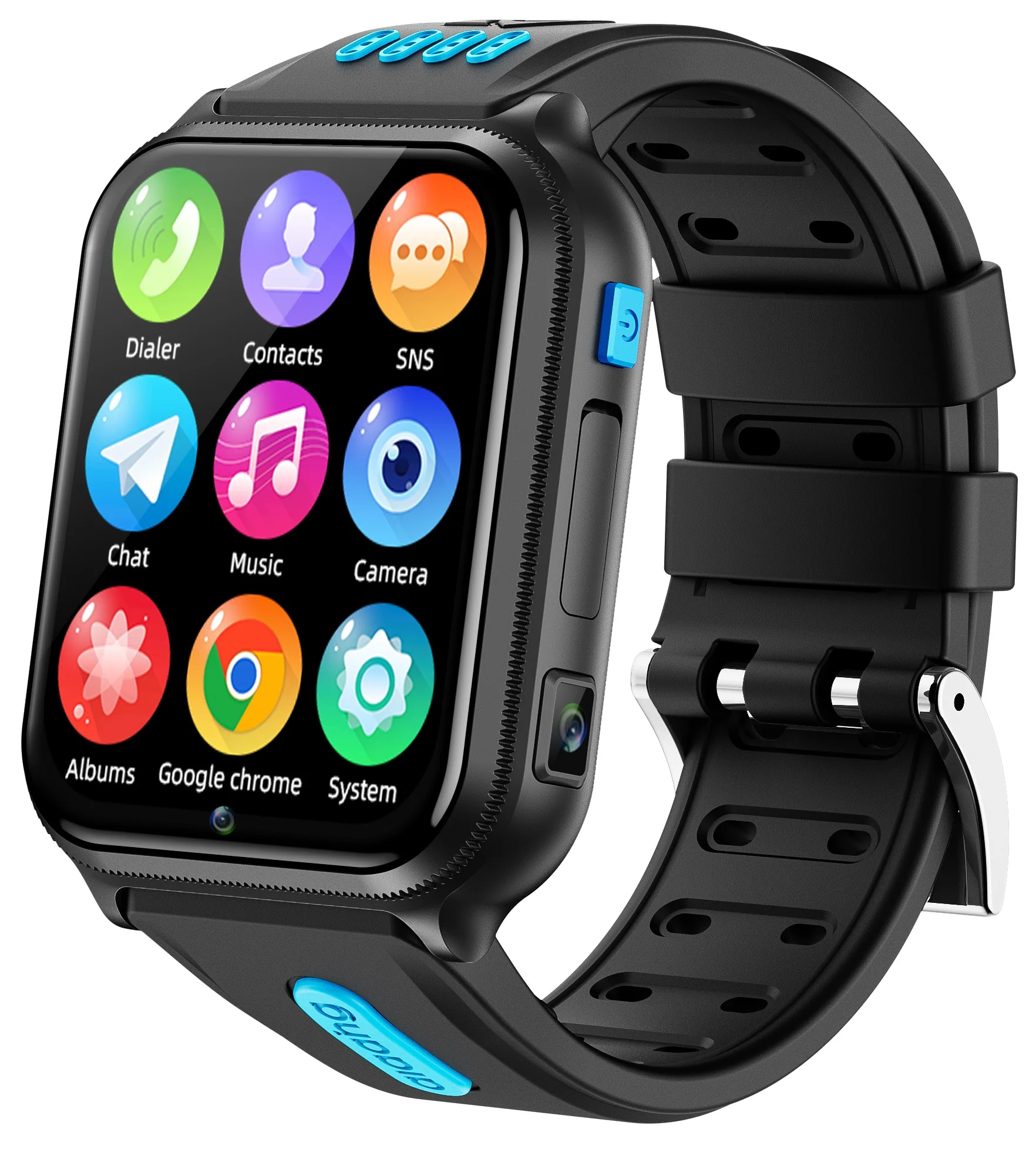 Android 9.0 Smart 4G GPS Tracker Locate Kids Students Men Dual Camera SOS Voice Call Monitor Smartwatch Google Play Phone Watch