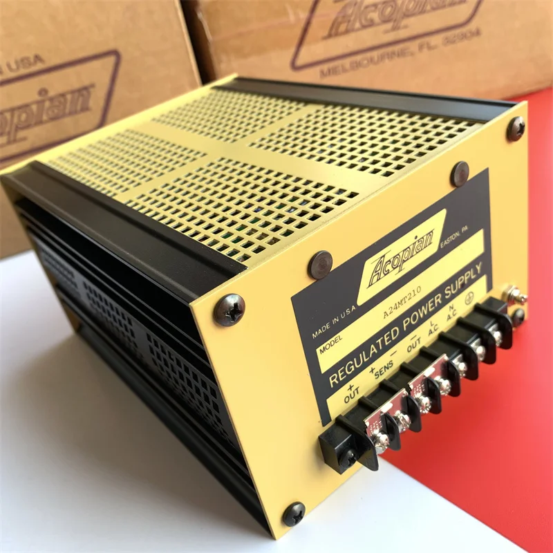 A24MT210 imported Acopian switching power supply, input 110V output 24V regulated power supply,