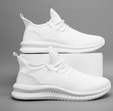 

Feizhi mesh white shoes 2023 four-season large-size men's sports men shoes