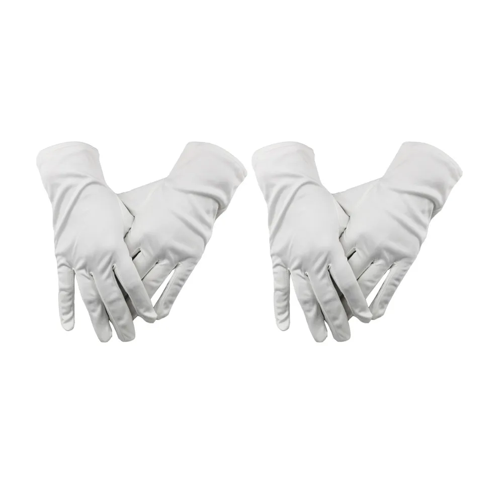 5Pair Dust Free Cloth Gloves Dust-free Polyester Anti-static Microfiber Protective Home Kitchen Restaurant Hair