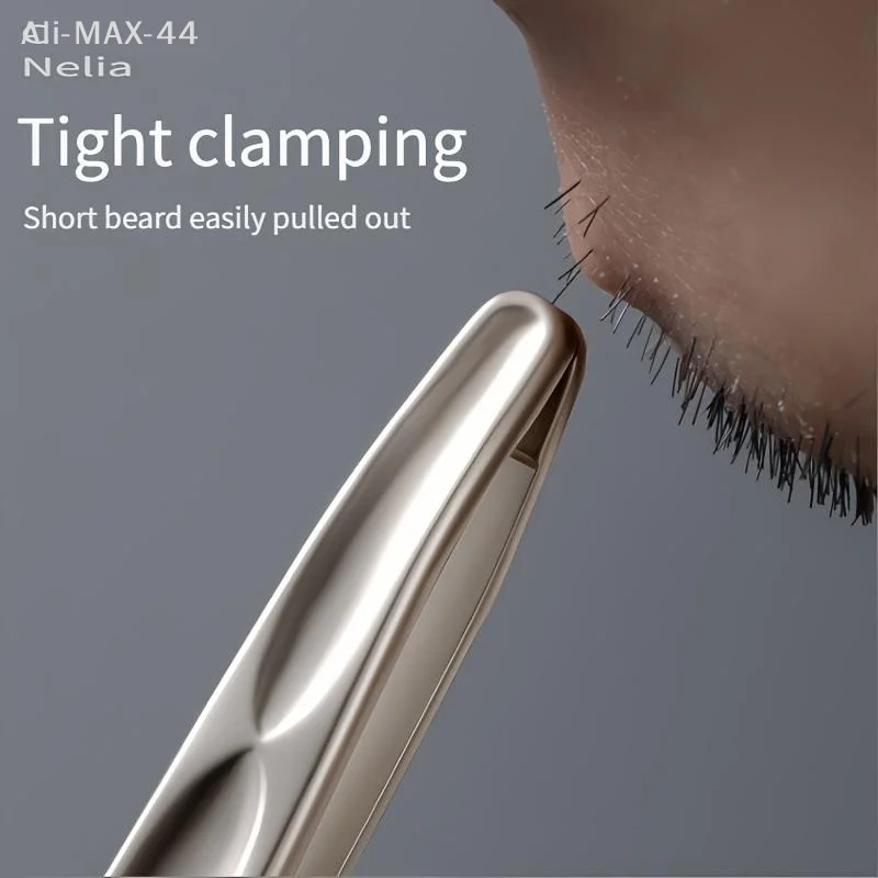 Premium round Head Tweezers for Eyebrow And Facial Hair Removal Seamless Clips Short Hair Precision Easy Combing for Eyebrows