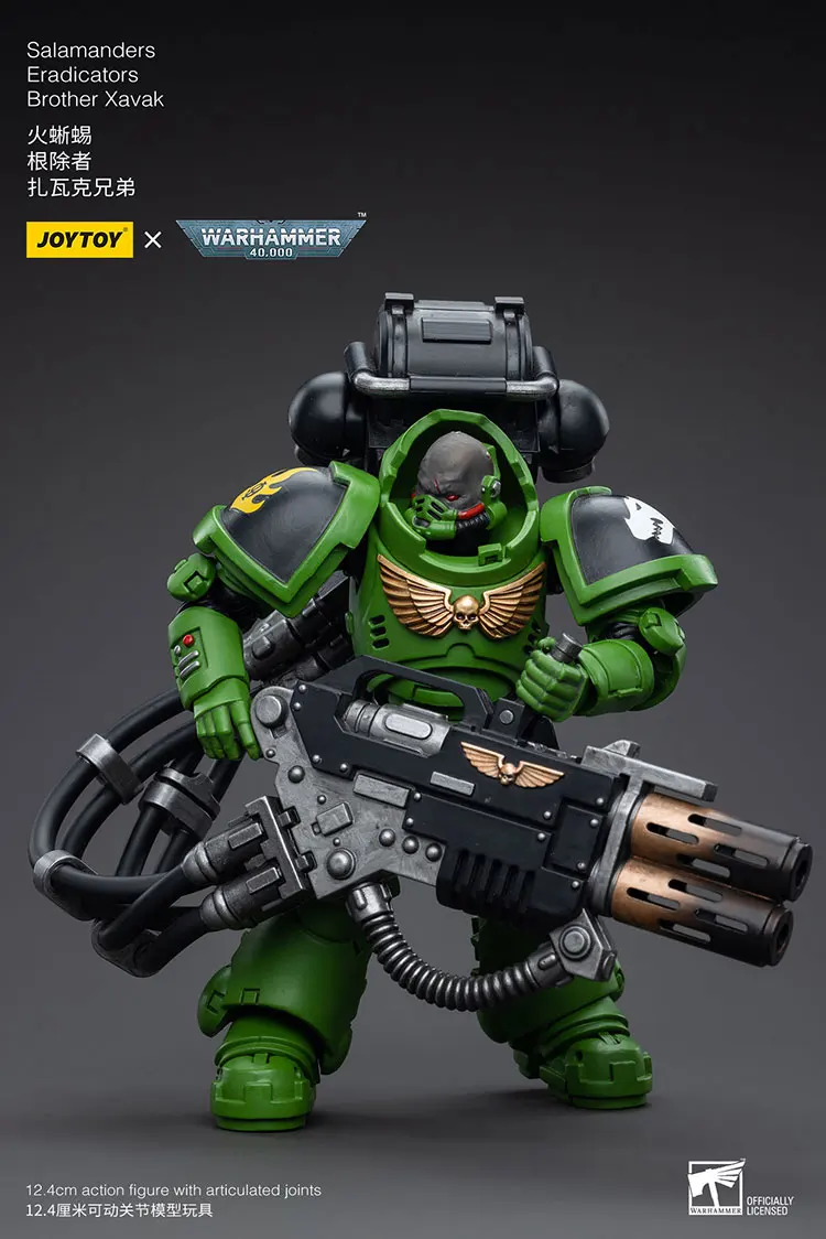 

JOYTOY Warhammer 40K Salamanders Eradicators Brother Xavak Action Figures Doll Decoration Gift Collection Original Model