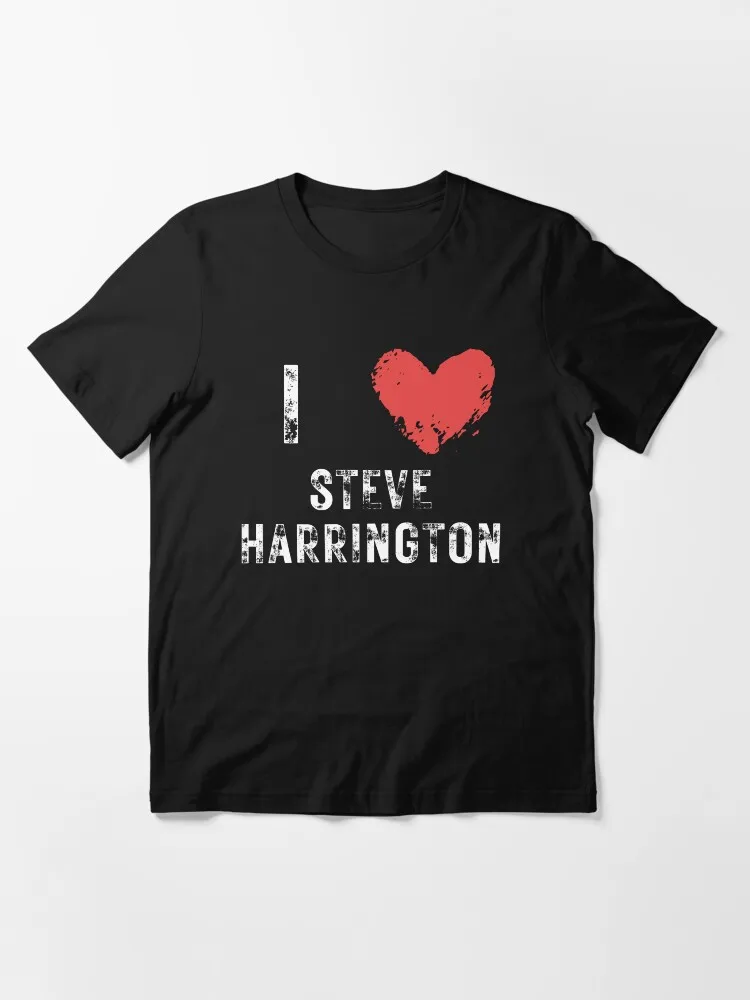 

Футболка I LOVE Steve Harrington, унисекс, с графическим принтом, в стиле ретро, винтажная одежда, подарок для фанатов, новинка 2026 года, уличный стиль, американский Харадзюку