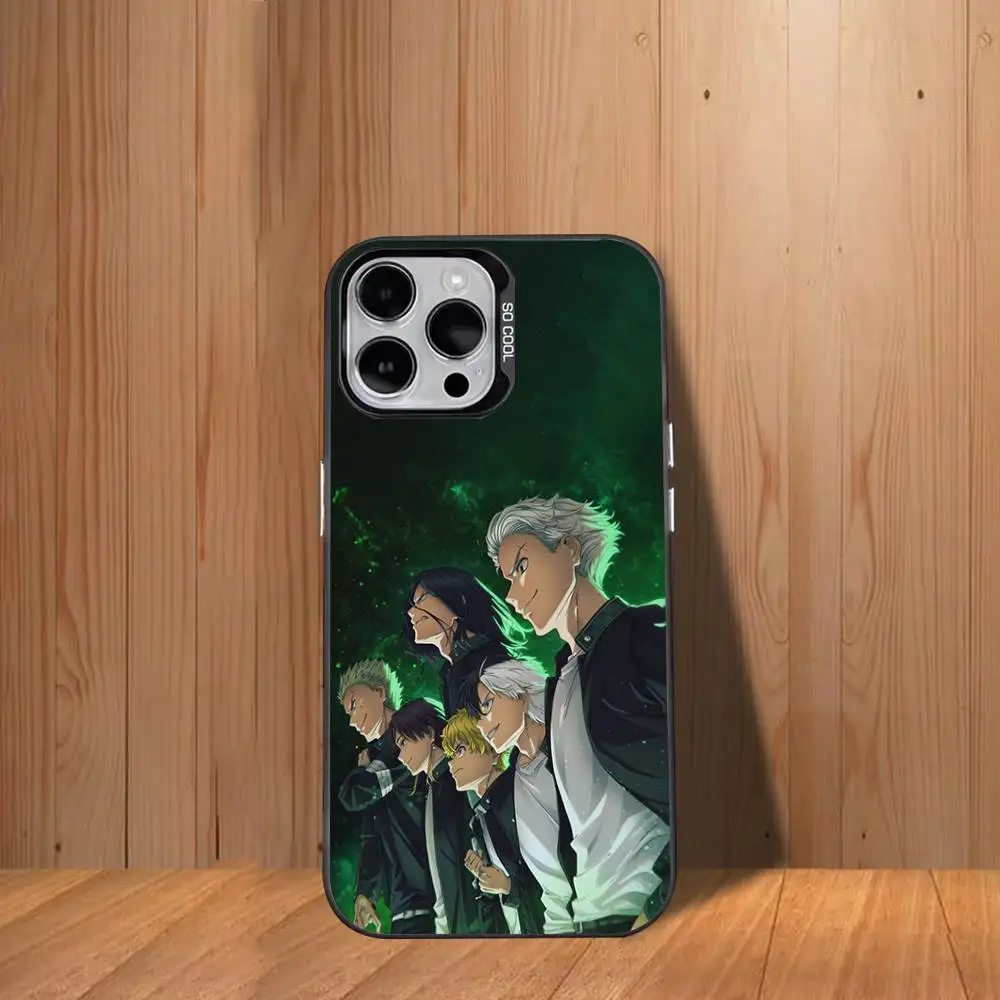 حافظة هاتف ساكورا W-Wind B-Breaker لهاتف iPhone 17,16,15,14,13,12,11,Mini,Pro,SE,MAX غطاء أبيض غير لامع مقاوم للصدمات