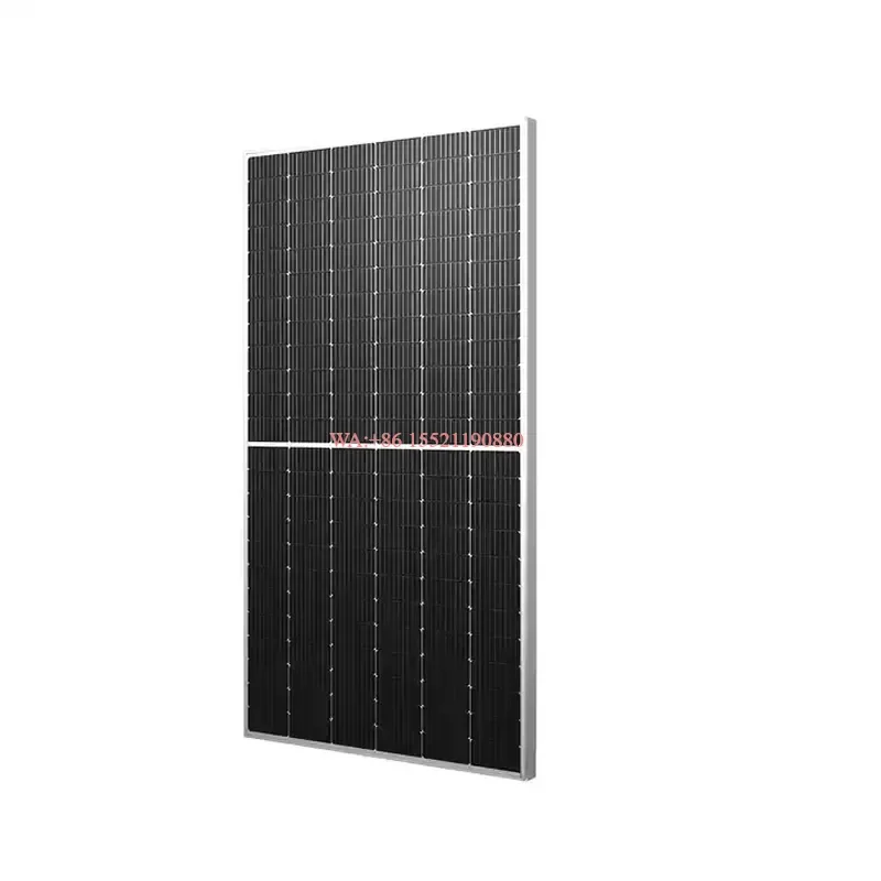 wmwmnu High Efficiency 590W 600W Monocrystalline Solar Panel Double Sided Glass Photovoltaic Module for LA US Warehouse