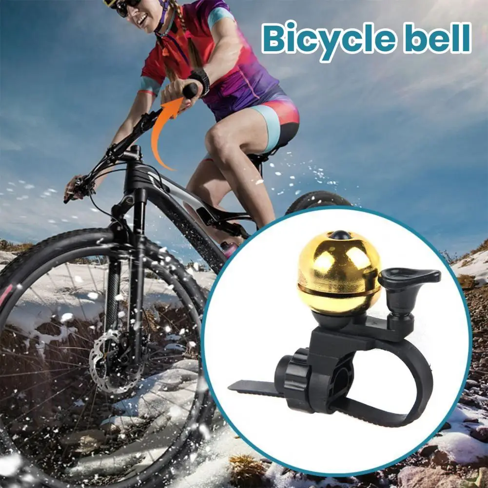 Adjustable Bike Bell Loud Sound Bicycle Bell Retro Ring Replacement for Road Mountain Bike Handlebars Classic Bike Accessories