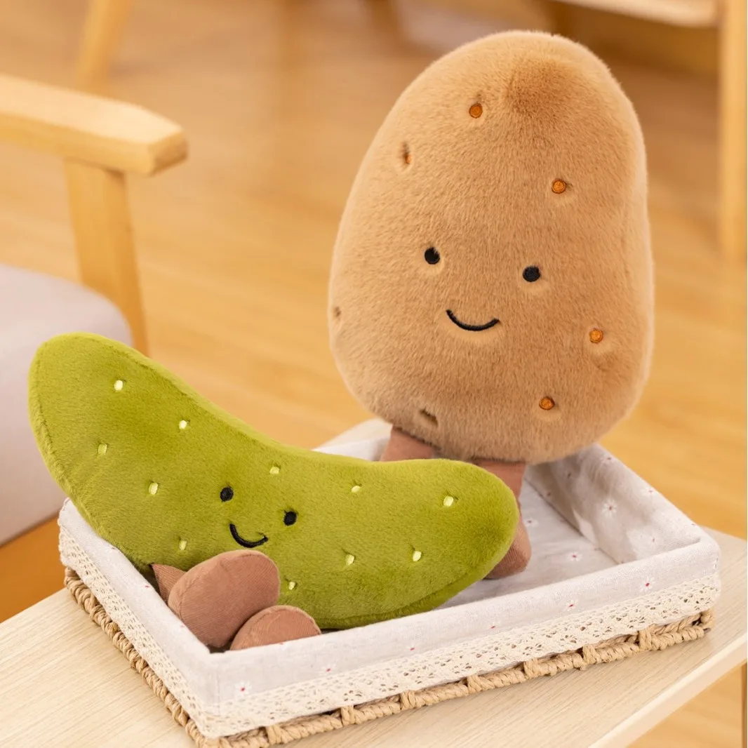 Jellycat small potatoes pickle throw pillow plush toy doll doll sleeping holding doll girl children's toy ornament decoration