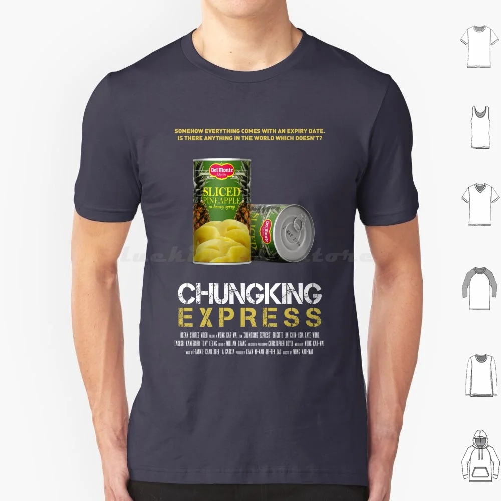 Chungking Express By Wong Kar Wai With Tony Leung , Faye Wong 1994 Alternative Movie Art Quote T Shirt Big Size 100% Cotton