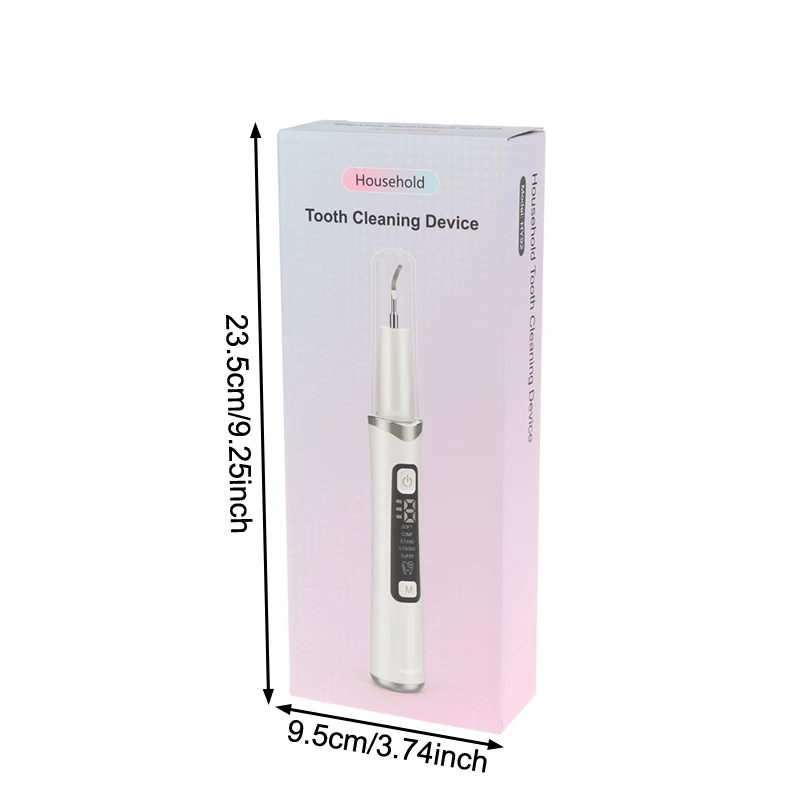 Electric Ultrasonic Dental Scaler With 5 Modes Oral Tartar Calculus Remover Teeth Whitening Tooth Stain Cleaner For Oral Care