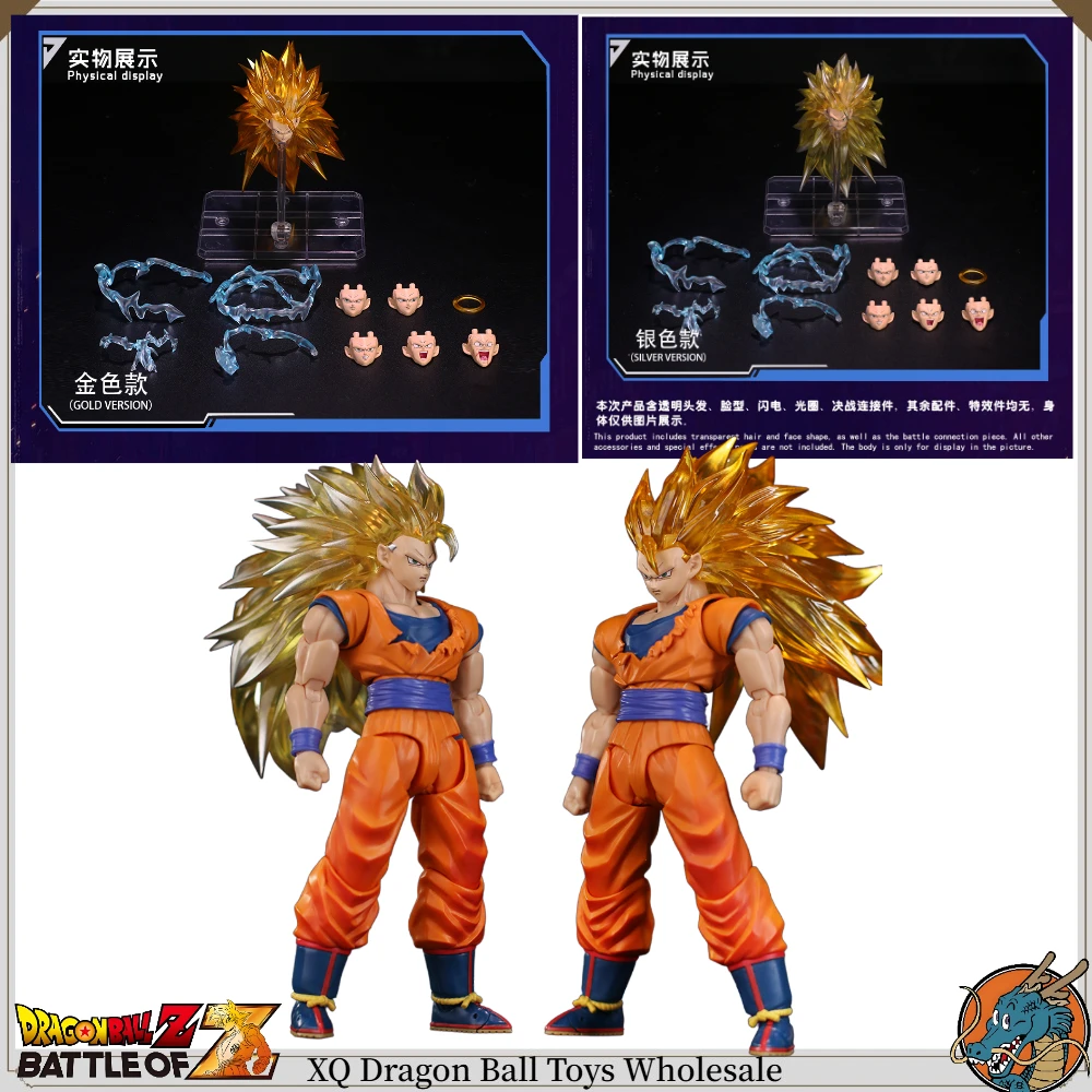 Neuerscheinung: SSW Saihun Workshop Studio Dragon Ball Son Goku Super Saiyan 3 Kopfskulptur-Zubehörpaket – Sammlerfigur