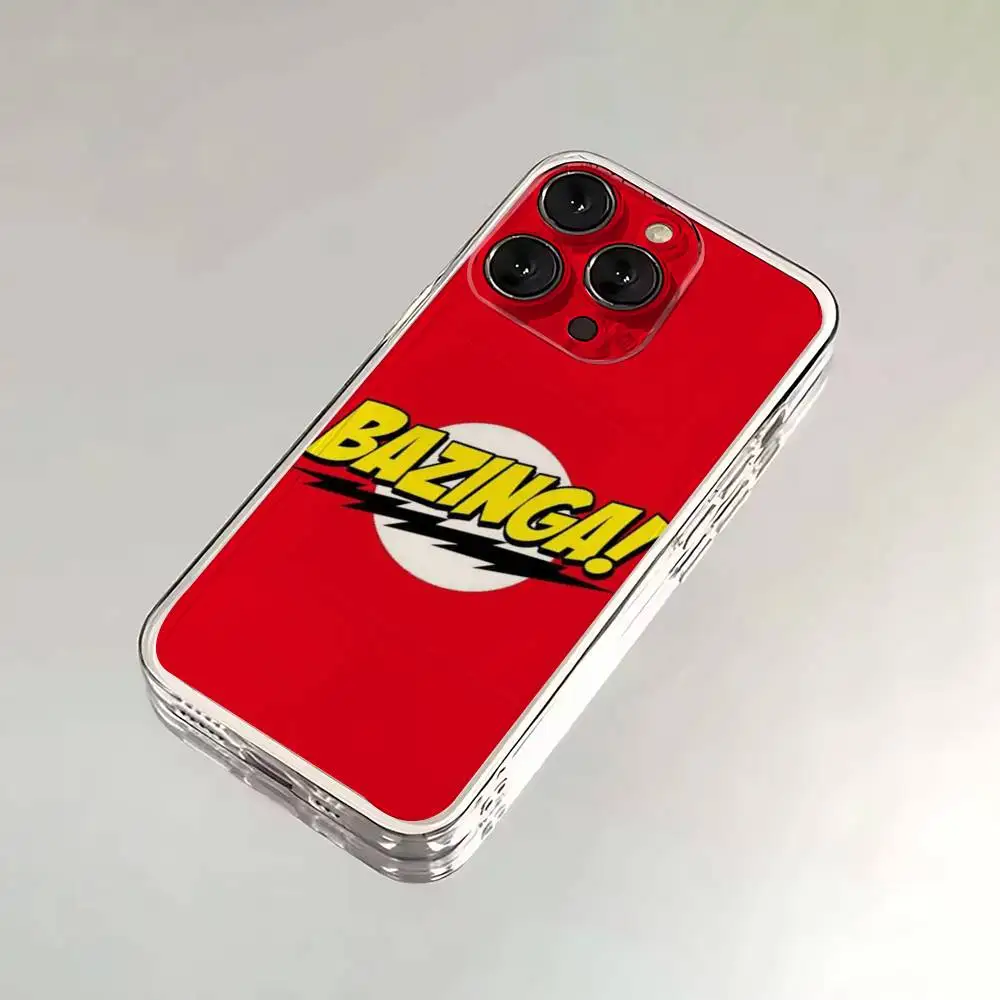Casing HP T-TBBT The Big Bang Theory Untuk iPhone 17,16,15,14,13,12,Pro,Max,Plus,E,SE4,Air,Mini Transparan