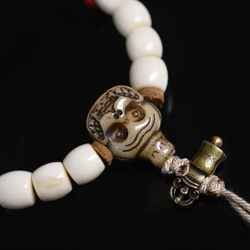 Bone Bracelet Buddha Feeder Agate Beads Accessories