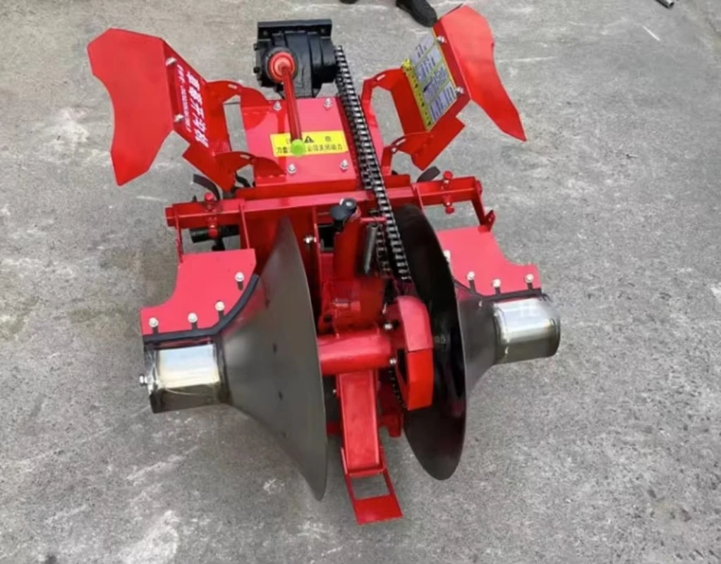 Farm Tractor Strawberry Ridgering Tilling Ditching Ridging Machine Price