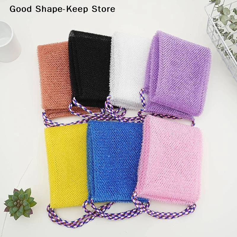 dailyExfoliating Bath Net Sponge 1Pcs African Design Effective Full Body Scrubbing for Invigorating ShowersDaily products view 2