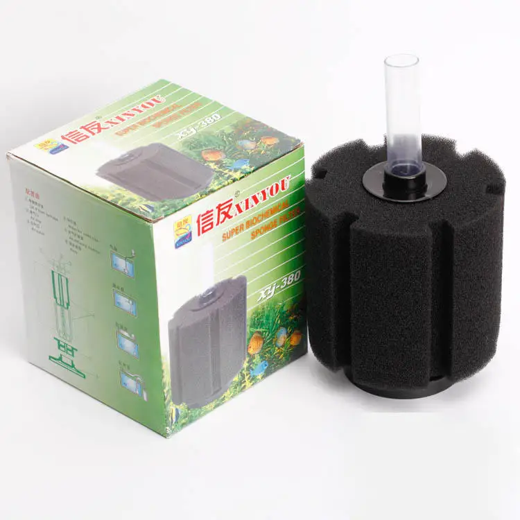 Wholesale Available: High Performance Xinyou XY-380 Bio Sponge Filter for Aquariums