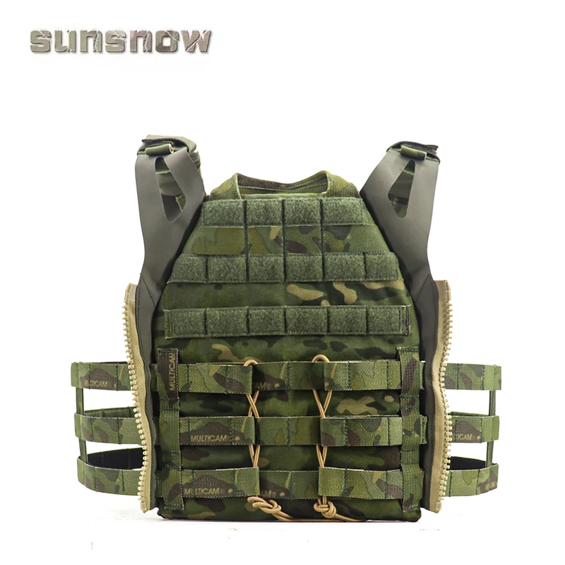 Outdoor Sports New JPC2.0 SWIMMER CUT Lightweight Tactical Hunting Vest MCTP Camouflage Imported Fabirc