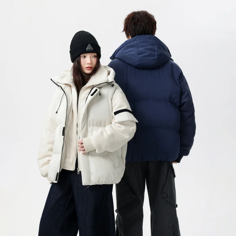 

Мужская ветрозащитная зимняя толстая теплая куртка-парка, мужская осенняя спортивная куртка-пуховик на открытом воздухе, мужская утепленная теплая хлопковая стеганая куртка