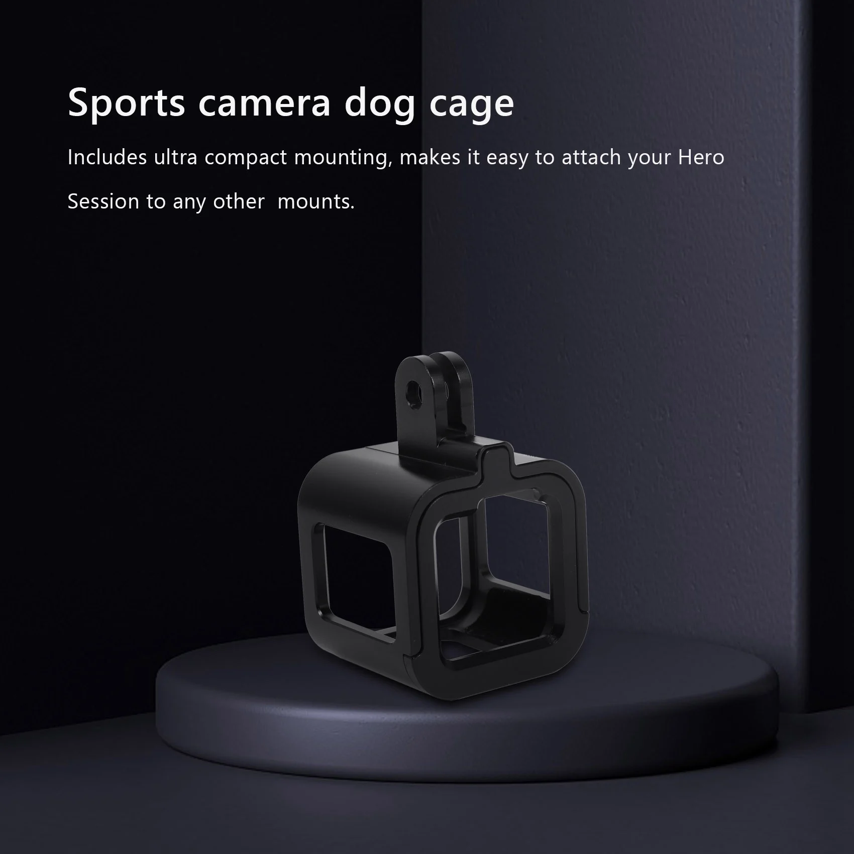 A47F-حافظة من سبائك الألومنيوم للكاميرا حافظة إطار حماية قياسية من سبائك الألومنيوم لجلسة Gopro Hero 5/Hero 4