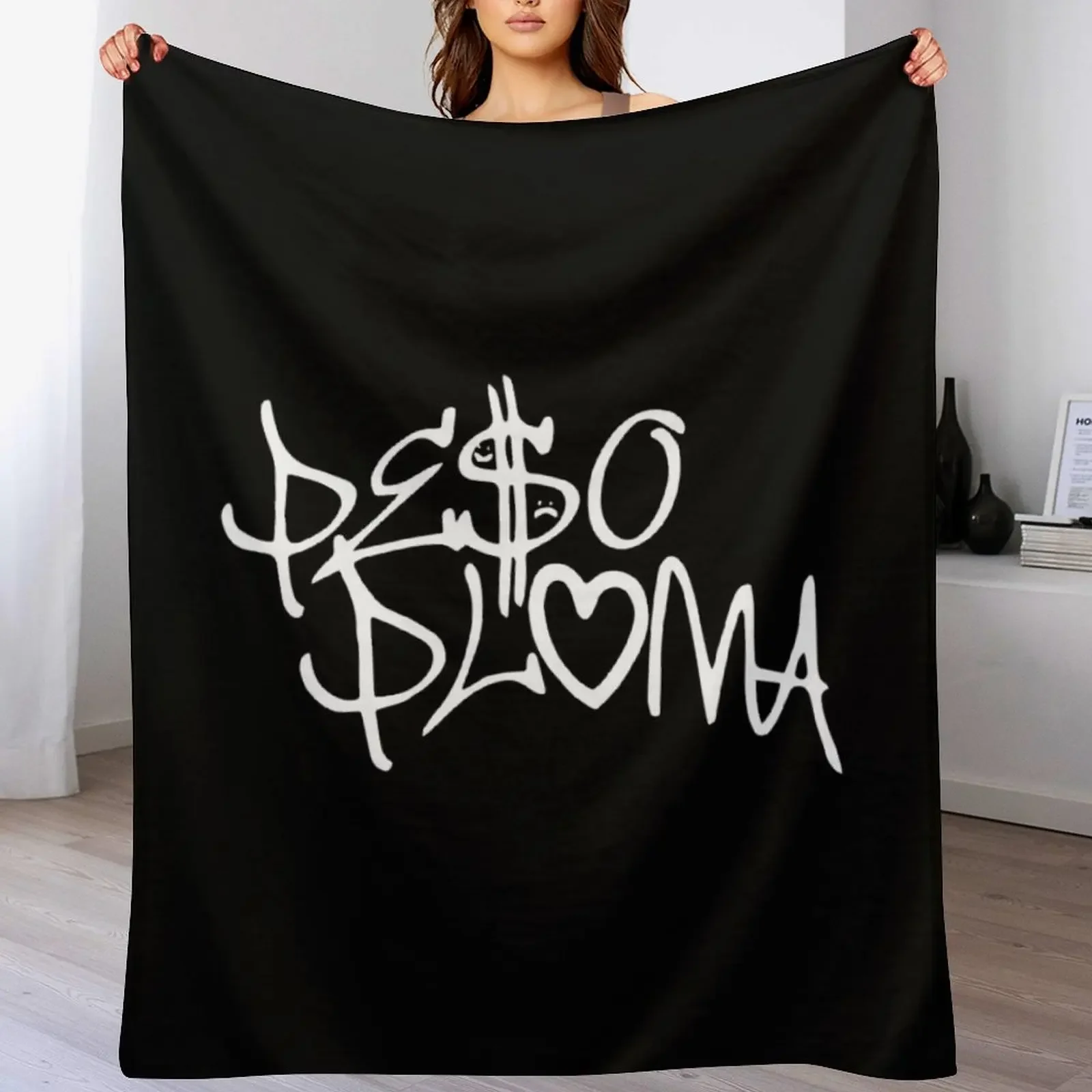 Peso Pluma Throw Blanket Soft Bedroom Blanket for Night Sleeping