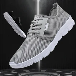 2021 Mannen Zomer Nieuwe Casual Schoenen Vrouw Lichtgewicht Grote Maat Outdoor Sport Schoenen Strand Schoenen Paar Mesh 48 Yards 47 Grijs