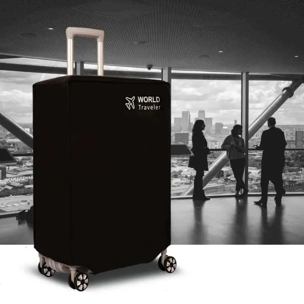 Anti-Scratch Luggage Protector Cover Non-woven Fabric Luggage Protective Cover Suitcase Trolley Case Wear-Resistant Rollers